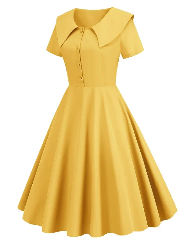 1950s-solid-lapel-swing-dress