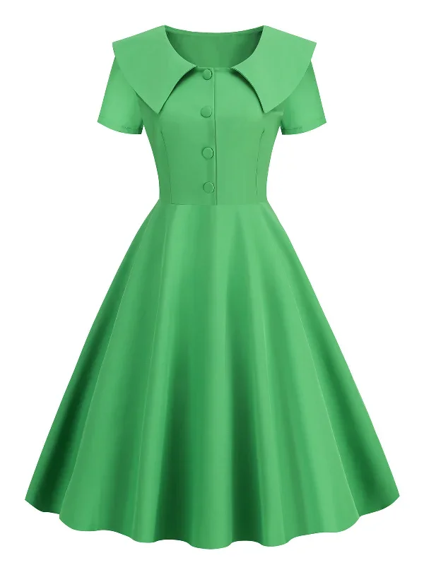 1950s-solid-lapel-swing-dress