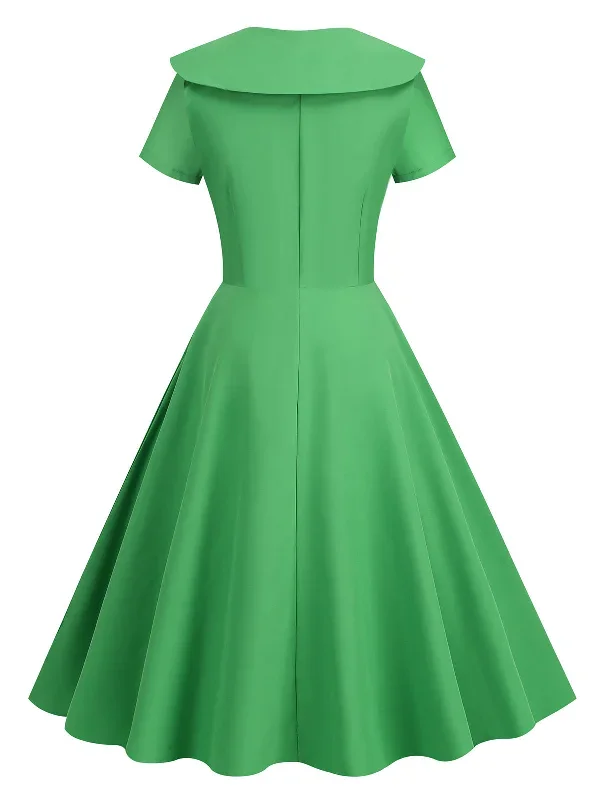 1950s-solid-lapel-swing-dress