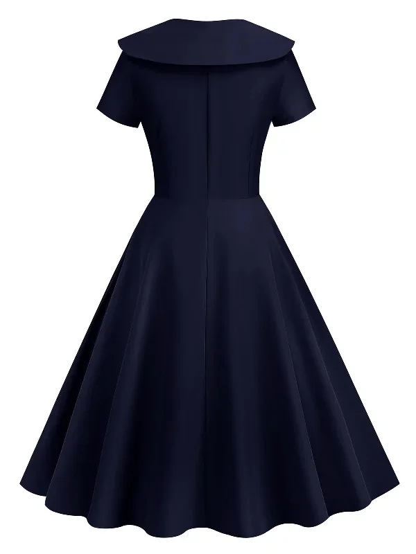 1950s-solid-lapel-swing-dress