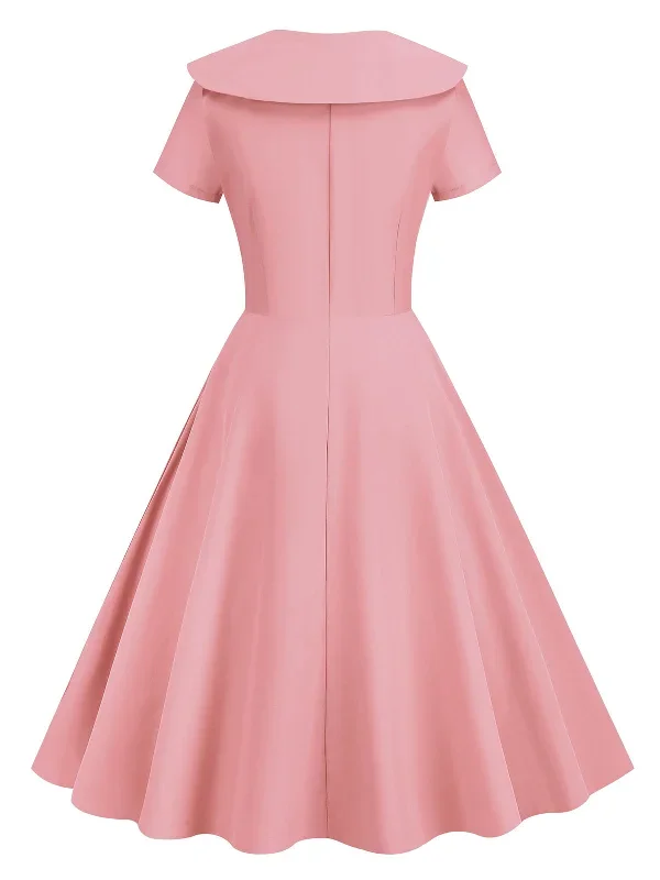 1950s-solid-lapel-swing-dress