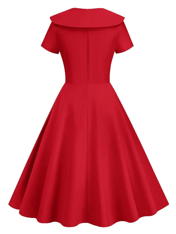 1950s-solid-lapel-swing-dress