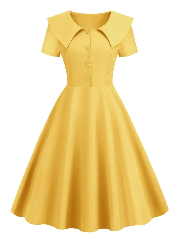 1950s-solid-lapel-swing-dress