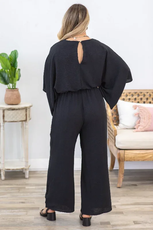 black-solid-dolman-sleeve-woven-jumpsuit