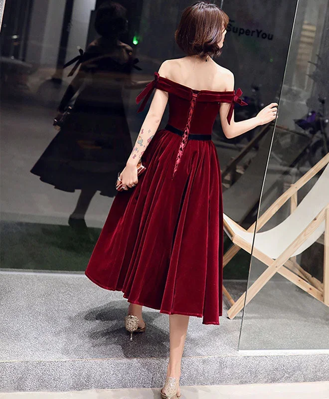 burgundy-short-prom-dress-burgundy-evening-dress