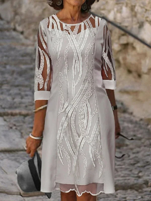 cityhottie-2022-fashion-trends-embroidered-dress-half-sleeve-casual-dress-sexy-see-through-patchwork-lace-party-dress-women-fashion-o-neck-loose-pullover-dress