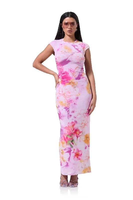 Cody Maxi Dress - Floral Portrait