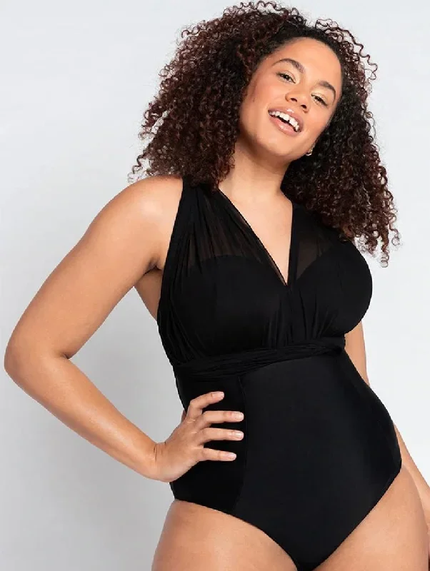 Curvy Kate Wrapsody One Piece Bandeau Swimsuit