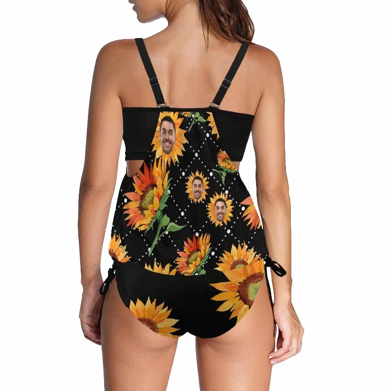 custom-face-flowers-swimsuit-personalized-womens-tankini-top-sets-bikini-two-piece-bathing-suit