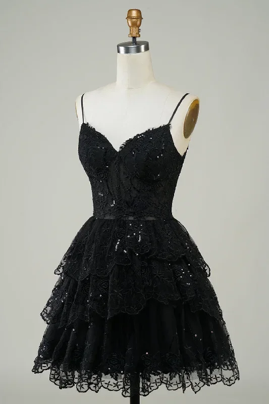 glitter-lace-corset-ruffle-tiered-short-homecoming-dress