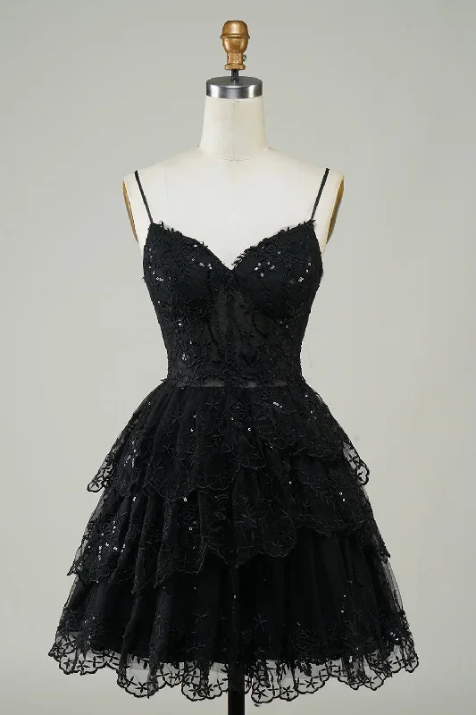 glitter-lace-corset-ruffle-tiered-short-homecoming-dress