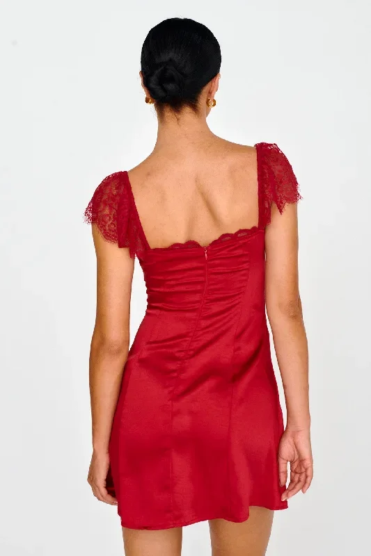 invites-only-lace-shoulder-mini-dress-red