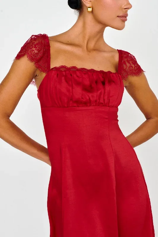 invites-only-lace-shoulder-mini-dress-red