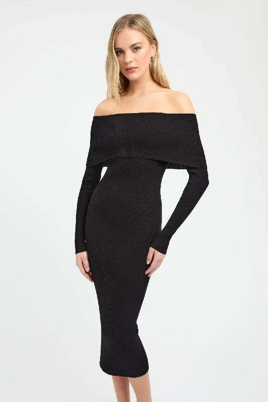 lola-fold-down-midi-dress-black