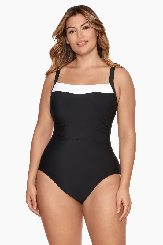 Colorblock Kara One Piece Swimsuit DD-Cup