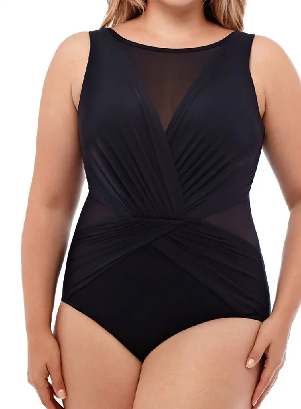 Miraclesuit Plus Size Palma One Piece Swimsuit