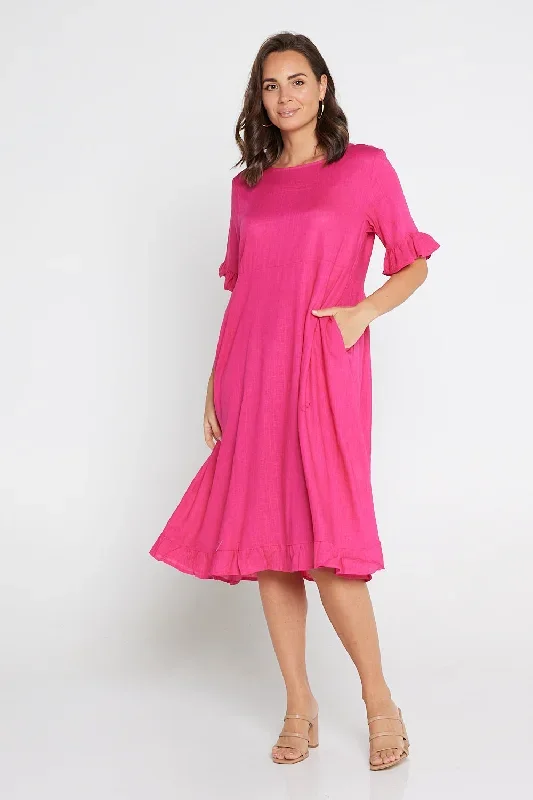 nasira-linen-dress-hot-pink