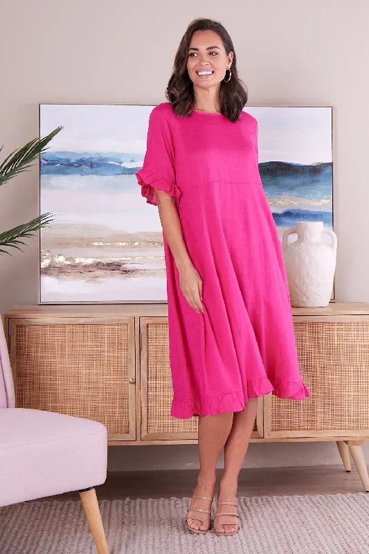 nasira-linen-dress-hot-pink