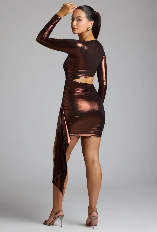 nasira-long-sleeve-mini-dress-copper-bronze