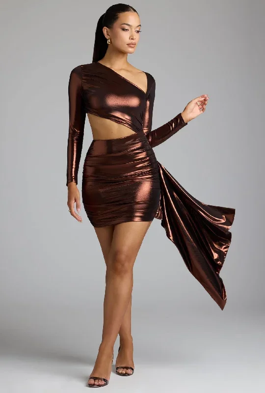 nasira-long-sleeve-mini-dress-copper-bronze