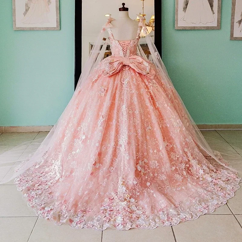 pink-shiny-off-the-shoulder-quinceanera-dress-ball-gown-lace-applique-beaded-with-cape-corset-sweet-16-vestido-de-15-anos