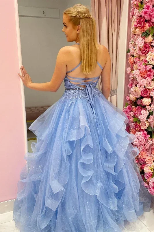 princess-sky-blue-tiered-tulle-porm-dresss-with-appliques