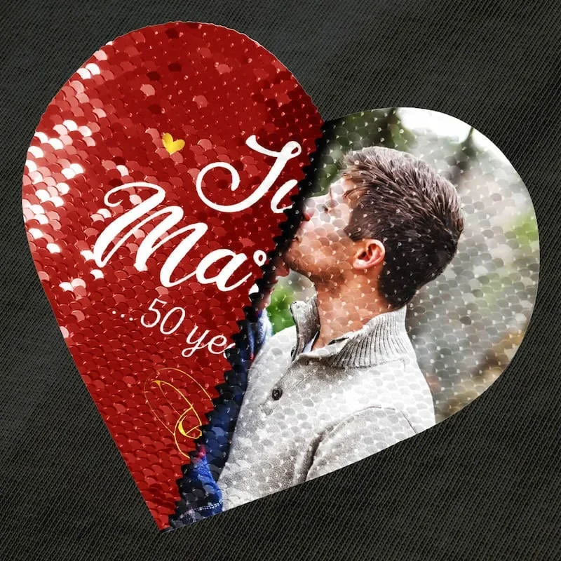 s-4xl-custom-photo-diy-heart-flip-sequin-tee-just-married-unisex-cotton-t-shirt-for-men-and-women