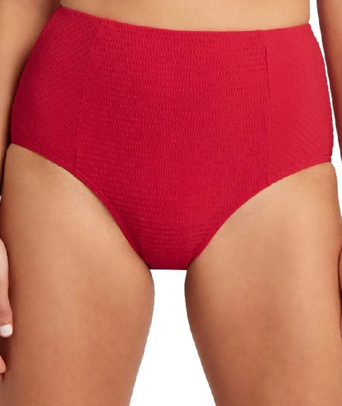 Sea Level Messina High Waist Bikini Brief - Red