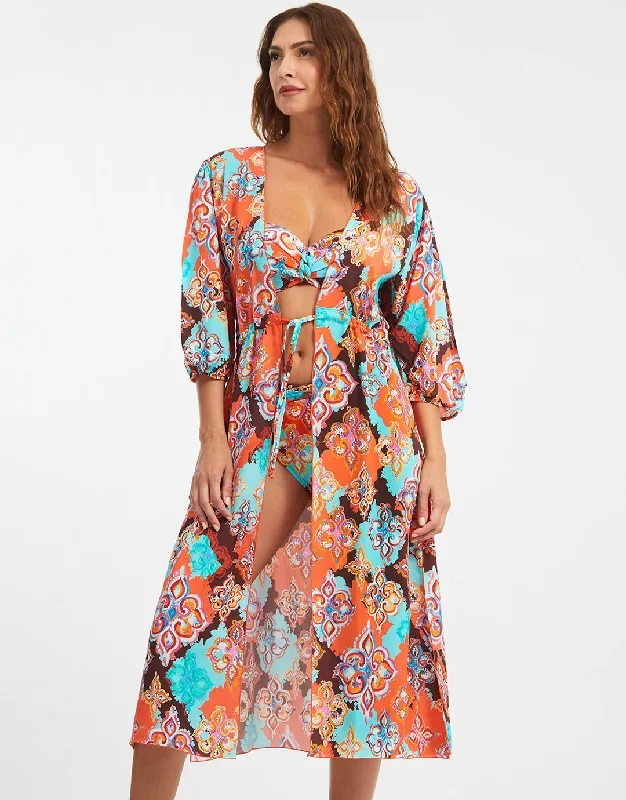 Sheila Maxi Kaftan - Multi