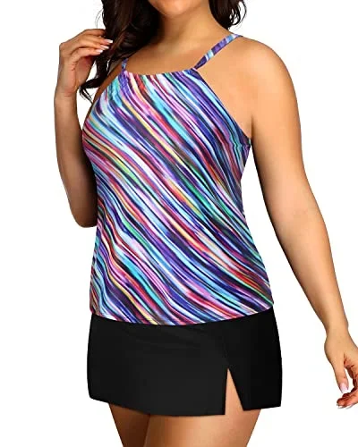 Color oblique stripe