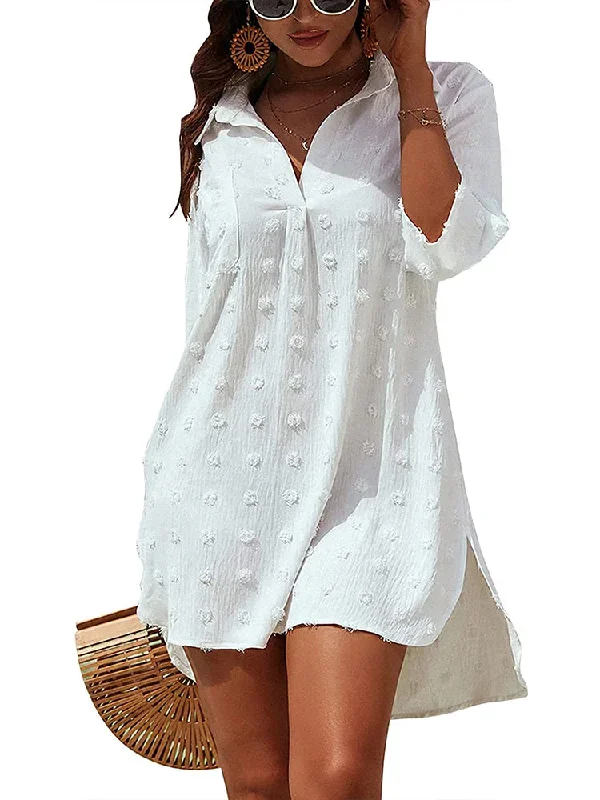 v-neck-bathing-suit-beach-shirt-cover-ups-dress