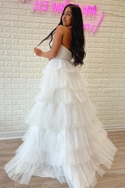 white-strapless-tiered-a-line-long-prom-dress-with-ruffles