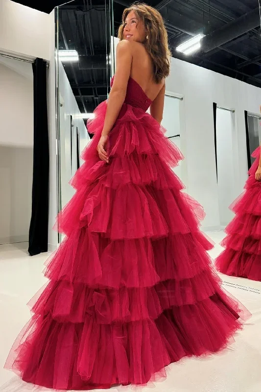 white-strapless-tiered-a-line-long-prom-dress-with-ruffles